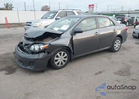 2011 Toyota Corolla Le from USA, damaged, VIN JTDBU4EE4B9134212